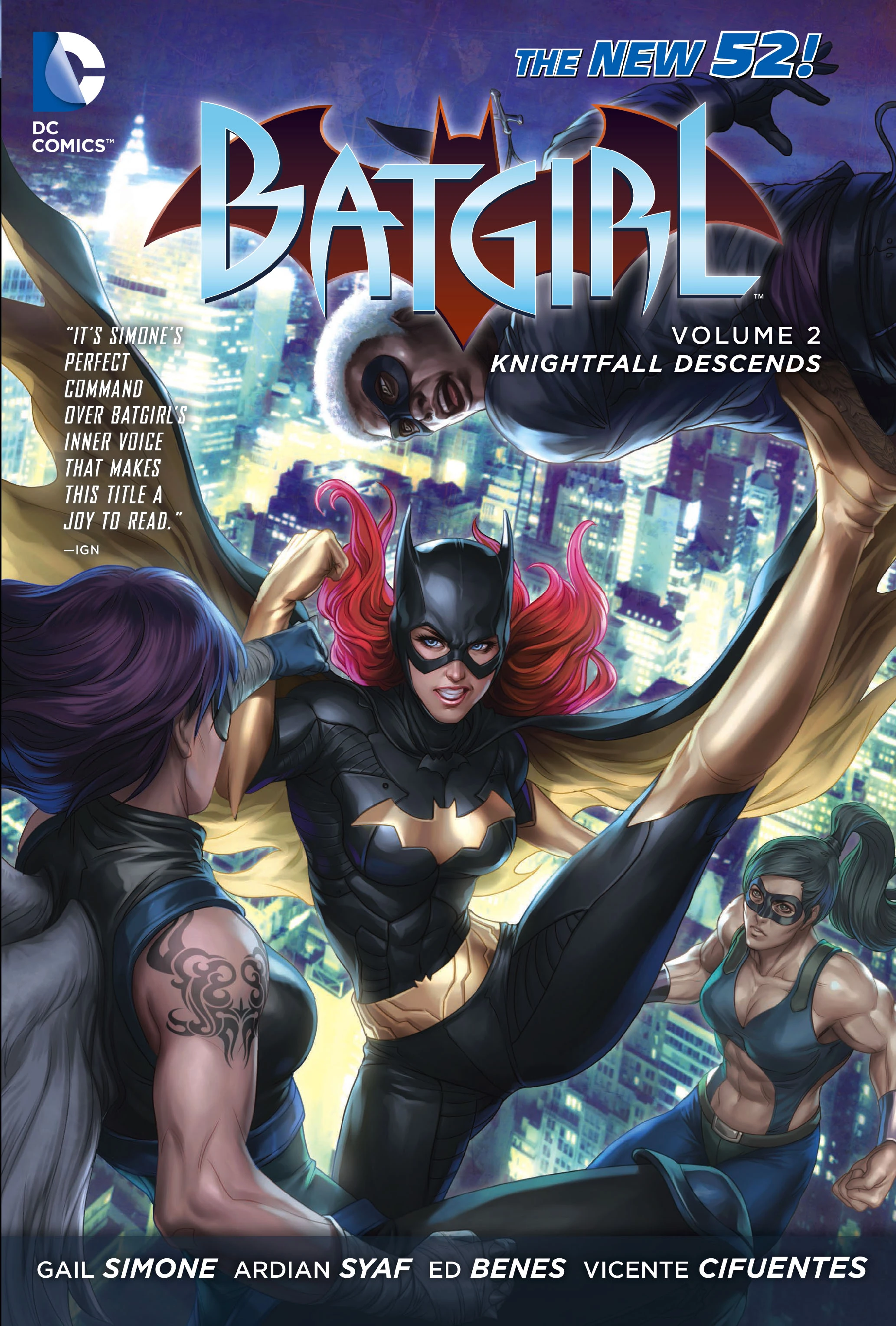 Batgirl Vol. 2: Knightfall Descends (DC, 2018) cover